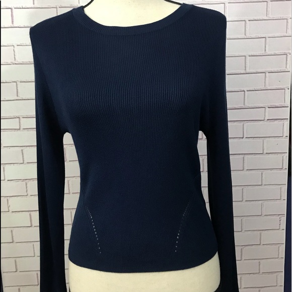 H&M Tops - SALE H&M | Navy Blue Long Sleeve Top